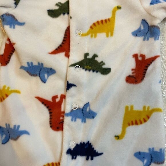 Carter’s Baby Boy Dino print 2 way zip 3 Months - Picture 8 of 9